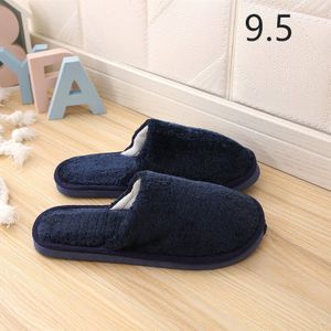 1 Paar Vrouwen Mannen Schoenen Slippers Mannen Warme Thuis Pluche Zachte Slippers Binnenshuis Anti-Slip Winter Floor Slaapkamer Schoenen chaussures Femme