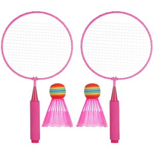 1 Set Duurzaam Kinderen Badminton Racket Lichtgewicht Sport Shuttle Kids Speelgoed Entertainment Outdoor Games Accessoires