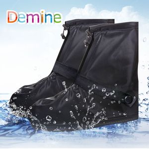 Demine Waterdichte Schoenen Cover Outdoor Sport Antislip Herbruikbare Regen Schoenen Met Interne Water Slip Laag Enkellaars Covers