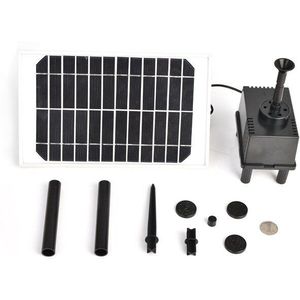 5W Solar Vogel Bad Pomp Zonne-energie Fontein Pomp Voor Zwembad Vijver Tuin Decoratie