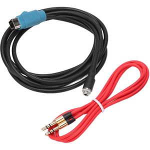 Aux Cable Car Radio Aux Cable Hands Free Replacement for Alpine KCE‑237B for Car Wireless Radio