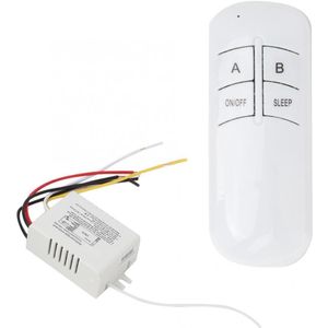 Lichtschakelaar 2 Manieren On/Off 220V Digitale Draadloze Wandlamp Ontvanger Zender Afstandsbediening Schakelaar