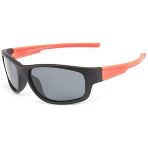 Zonnebril Kids Gepolariseerde Carton Kinderen Bril Voor Jongen Meisjes Flexibele Zonnebril Sport Vierkante Brillen UV400