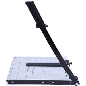 Papiersnijder Metalen Base Trimmer Schroot Boeken Guillotine Blade 12X10