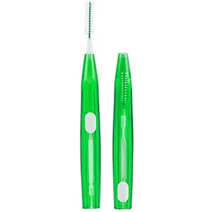10Pcs Interdentale Borstels Gezondheidszorg Tand Push-Pull Verwijdert En Plaque Beter Tanden Mondhygiëne Tool