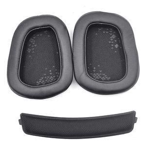 Vervanging Earmuff Oordopjes Cup Cover Kussen Oorkussens Hoofdband Voor Logitech G933 G633 G633 933 Artemis Hoofdtelefoon