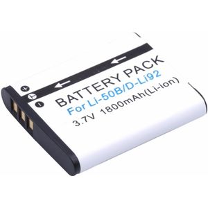 Probty LI-50B LI 50B Batterij voor Olympus VR-340 1010 1020 1030SW Tough 6000 6020 8000 8010 MJU 1010 1020 TG 610 620 630 810 XZ-1