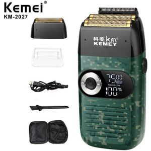 Kemei Elektrische Scheerapparaat Trimmer Voor Mannen Usb Snel Opladen Lcd Display Tondeuse Professionele Scheren Haircut Gereedschap