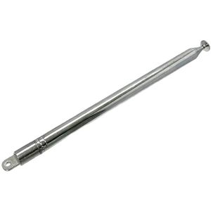 10 stukken FM Radio Antenne Telescopische 1.2m Rvs Antenne SMA/Binnendraad/Flat/BNC/ f/TV Connector