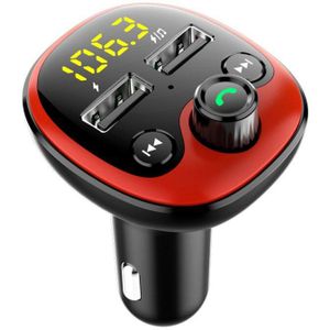 Professionele Fm-zender Modulator Bluetooth Handsfree Car Kit MP3 Audio Speler Met Snel Opladen 3.1A Dual USB Car Charger