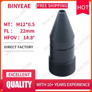 BINYEAE M12 LENS FL 22mm mini pin hole lens met Diafragma F1.6 Mini CCTV HD 2.0 Megapixel Lens voor security camera lens