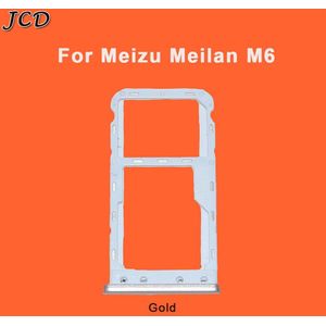 Jcd Sim Card Slot Houder Voor Meizu Meilan M6 M5 Micro Sd Card Slot Lade Socket Adapter Vervanging Reparatie Onderdelen