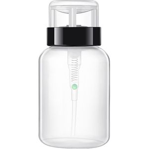 200 ml Nail Polish Remover Tool Lege Plastic Nail Polish Remover Alcohol Liquid Druk Pumping Dispenser Fles Nail Art Tool