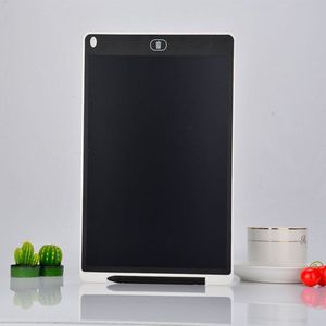 Wit Ultra Dunne 12 Inch Lcd Digitale Schrijven Tablet Tekentafel Schetsblok Elektronische Grafische Board Met Muismat Heerser