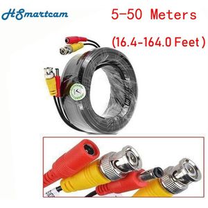 CCTV BNC Video Power Cable 10M 20M 30M Analoge AHD TVI CVI CCTV Surveillance Camera Kabels HD DVR Kit