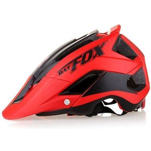 Batfox Mtb Fietsen Ultralight Fietshelm Veiligheid Cap Integraal-Gegoten Fiets Fiets Helm Casco Ciclismo