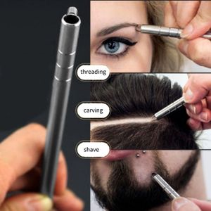 Haar Tattoo Patroon Styling Facial Wenkbrauw Styling Apparatuur, Haar Beeldhouwen Pen + 10 Blades