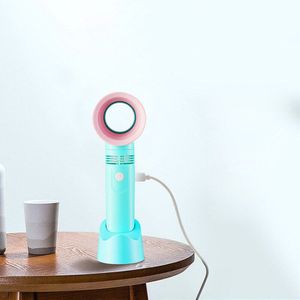 Usb Kleine Ventilator Handheld Student Slaapzaal Bladloze Tiktok Draagbare Elektrische Ventilator Netto Rode Zomer Thuis Essentials Fan