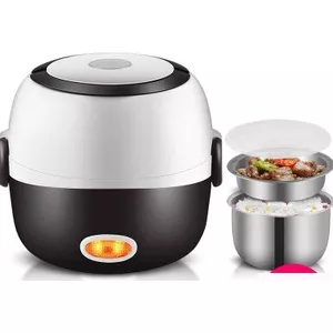 AMZCHEF Rijstkoker, 4 liter, mini-rijstkoker voor 5 personen, 8 kopjes ( ongekookt), 860 W elektrische rijstkoker met 7 kookfuncties, stoommand, 12 uur vooraf instellen en warm houden