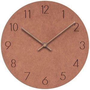 Houten Wandklok Modern Vintage Rustieke Shabby Clock Quiet Art Horloge Klok In Muur Home Decor Relogio de Parede