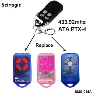 4 Bnts Garagedeur Afstandsbediening 433.92 Mhz Zender Voor Ata PTX4 Securacode Garagedeur Opener Gate Afstandsbediening