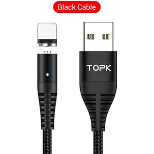 Topk 5A Magnetische Usb-kabel Snel Opladen Usb Type C Kabel Magneet Charger Charge Micro Usb Kabel Voor Iphone X Samsung Xiaomi