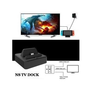 Nintend Switch Console Video Converter Draagbare Mini Hdmi Tv Vervanging Dock Laadstation Oplader Voor Ns Nintendo Switch