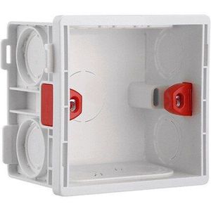 86 Type Elektrische Verstelbare Montage Doos Cassette Schakelaar Stopcontact Junction Box Verborgen Interne Montage Doos Witte
