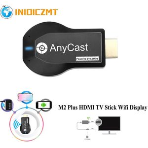 Inioiczmt 1080P M2 Plus Hdmi Tv Stick Wifi Beeldscherm Tv Dongle Receiver Anycast Dlna Delen Screen Voor Ios Android miracast Airplay