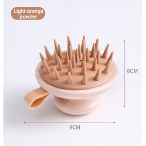 1Pcs Multifunctionele Shampoo Borstel Handheld Hoofdhuid Meridiaan Shampoo Massage Borstel Douche Haar Kam Professionele Shampoo Massager