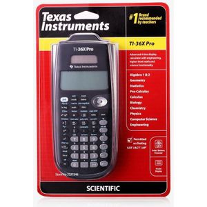 Gloednieuwe Originele Texas Instruments Ti-36x Pro Multifunctionele Student Wetenschappelijke Clear Rekenmachine