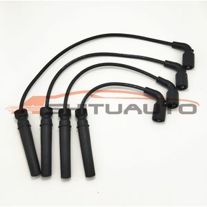 4 Stks/set Ontsteking Kabel Kit Lijn Voor Excelle 1.6 Chevrolet Aveo Cruze Kalos Rezzo Daewoo Kalos Lanos Nubira Rezzo 96497773