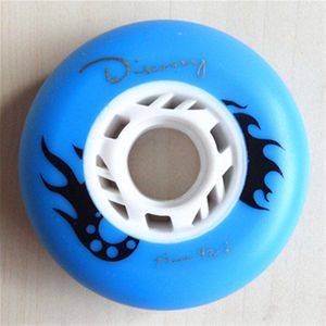 [72 Mm 76 Mm 80 Mm] Slide Schaatsen Wiel Met 90A Hardheid, blauw Paars Roze Duurzaam Pu Kleine Frosted Oppervlak