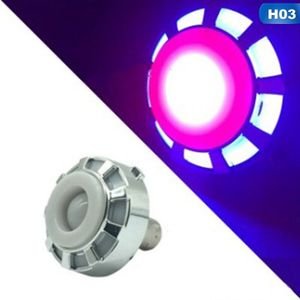 1Pc 12V Angel Eye Flash Led Licht Motorfiets Koplamp Tail Brake Achterlichten Led Motor Accessoires Universal Brake lamp