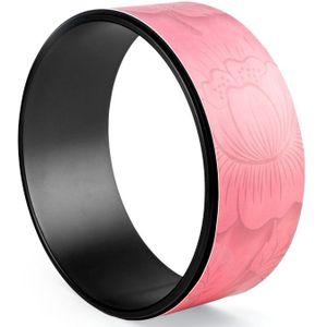 Pu Yoga Wiel Kleurendruk Open Back Buigen Artefact Professionele Beginner Kachelpijp Yoga Pilates Ring Cirkel Hulpgereedschap