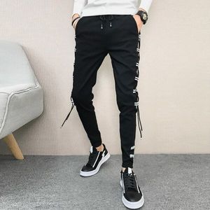 Koreaanse Zomer Mannen Broek Streetwear Harembroek Mannen Slim Fit Hip Hop Alle Match Casual Broek Mannen Kleding 33-28