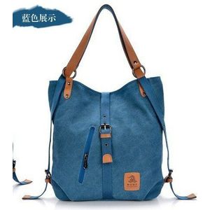 Rugzak Women's Bag Koreaanse Stijl Canvas Schooltas Rugzak Mode Heren Reizen Bag Grote Capaciteit Casual Women's Bag