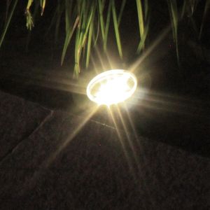 3Leds Ondergrondse Licht Vloerlamp Outdoor Grond Tuin Vierkante Path Begraven Yard Spot Landschap