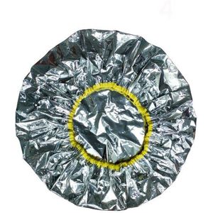 Herbruikbare Haar Verwerking Cap, Diepe Conditioning Verven Aluminium Zilver Folie Masker Cap Zelfopwarming