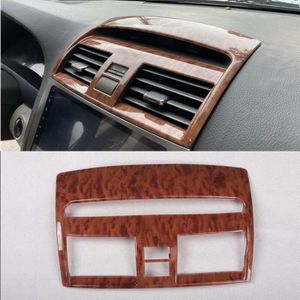 Voor Toyota Camry 2006 1Pc Hout Abs Auto Voor Center Airconditioning Vent Outlet Cover Trim Auto styling Accessoires