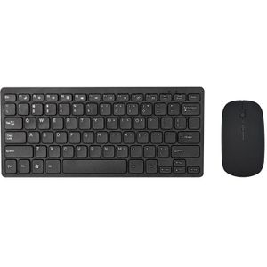 Mini Draadloze Toetsenbord Muis Set Toetsenbord Met Multimedia Functie Toetsen 1000 Dpi Muis Voor Computer Telefoon