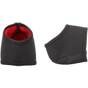 Training Dans Zwarte Hak Sokken Mannen En Vrouwen Hak Beschermende Mouwen Sokken Voet Sokken Warme Schoen Cover Sport Accessoires Rood