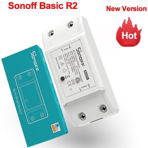 Sonoff Basic Smart Switch Wifi Draadloze Smart Home Afstandsbediening Timer Diy Switch Via Ewelink App Werken Met Alexa Google thuis