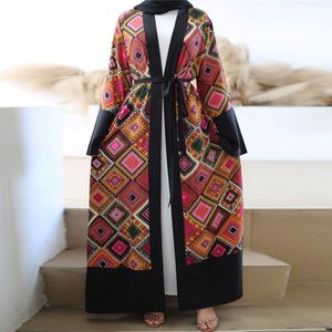 Kaftan Dubai Abaya Kimono Vest Plus Size Hijab Moslim Jurk Abaya Voor Vrouwen Caftan Turkse Islamitische Kleding Ramadan Gewaad