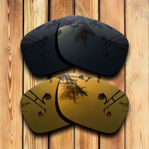 100% Precies Gesneden Gepolariseerde Vervanging Lenzen Voor RB4165-54mm Zonnebril Effen Zwarte Kleur-Keuzes