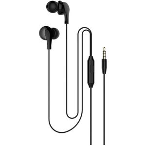 S02 3.5Mm In-Ear Bedrade Koptelefoon Sport Koptelefoon Stereo Bass Oortelefoon Sport Waterdichte Headset Hoofdtelefoon Met Microfoon