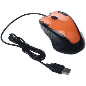 Usb Muis 1800 Dpi Usb Wired Optical Gaming Muis Muizen Voor Pc Laptop Computer Gamer Ergonomisch Draagbare Optische Muizen P1