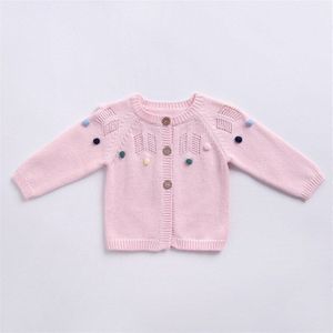 Baby Meisje Vest Baby Meisjes Kleding Kindje gebreide Bovenkleding Jassen Baby Trui Katoenen Baby Tops Jassen