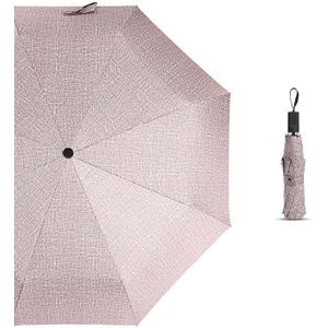 Creatieve eenvoudige paraplu Drie-vouwen Non-automatische paraplu 8 bone Unisex Paraplu regen vrouwen en mannen in Sunny en Regenachtige