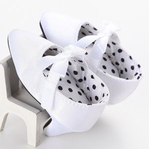 Baby Meisje Schoenen met Hoge Hakken voor Foto 'S Strik Mooie Casual Prinses Peuter Strik Baby Casual Schoenen